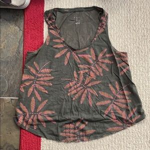 Cute beachy neon palm tree tank! Target brand!